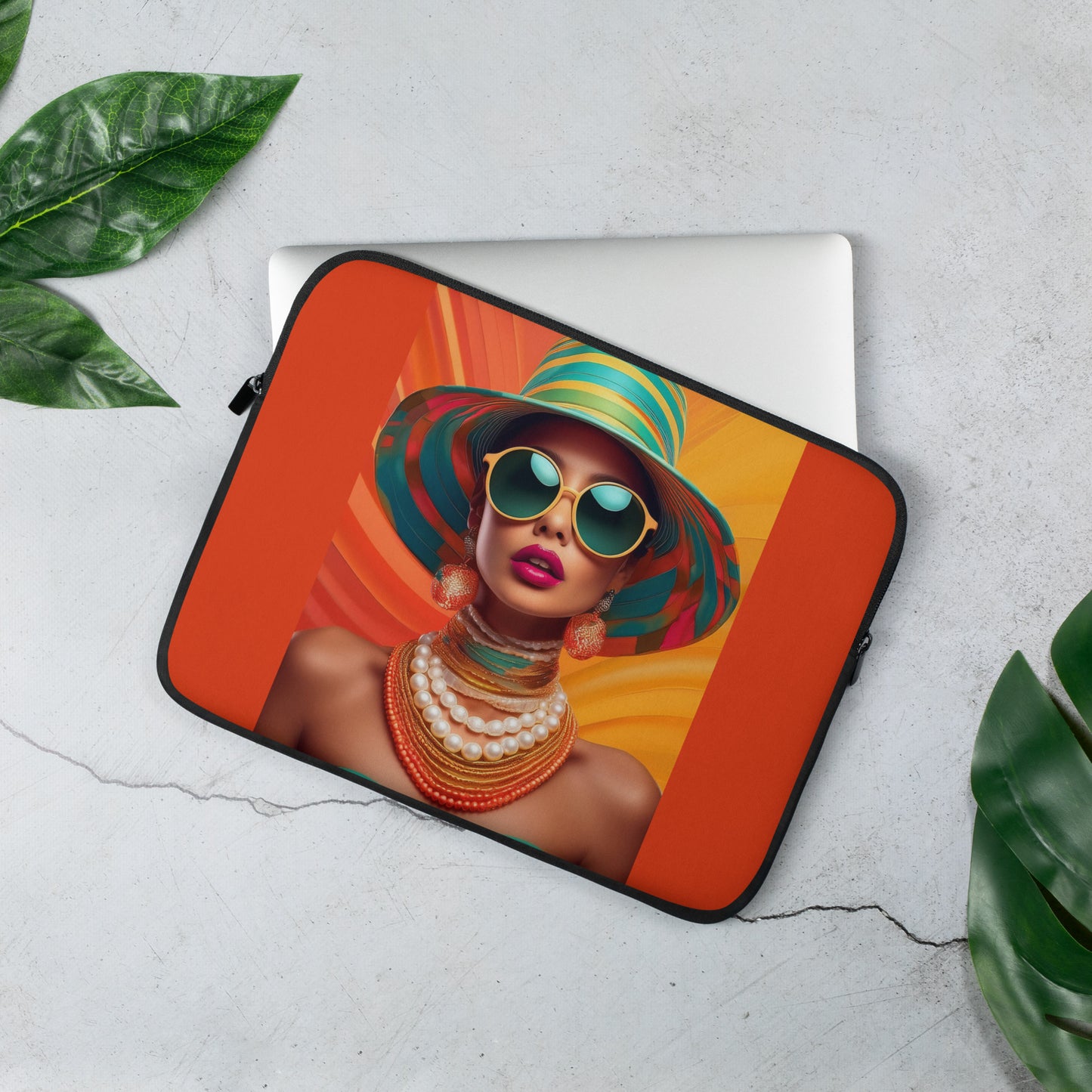Designer Laptop Tasche orange