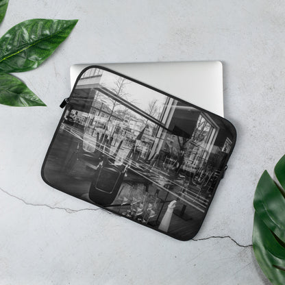 Laptop bag "black &amp; white"