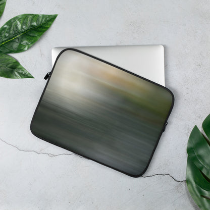 Designer Laptop Tasche green