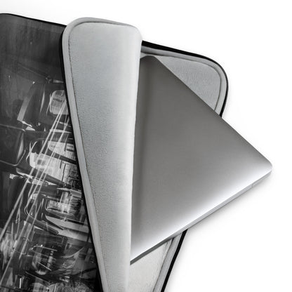 Laptop bag "black &amp; white"