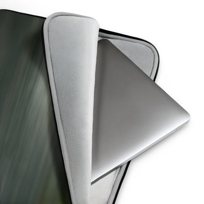 Designer Laptop Tasche green