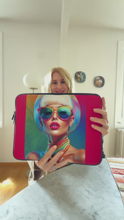Laptop-Tasche pink